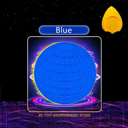 Flying Ball Boomerang Drone Flyorb Magic with LED Lights Gift Hover Ball Fly Nova Orb Flying Spinner Fidget Children Family Toys