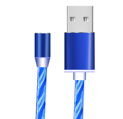 Magnetic Streaming Data Cable for iPhone and Android - Fast Charging, One-Handed Operation, and Dust Protection