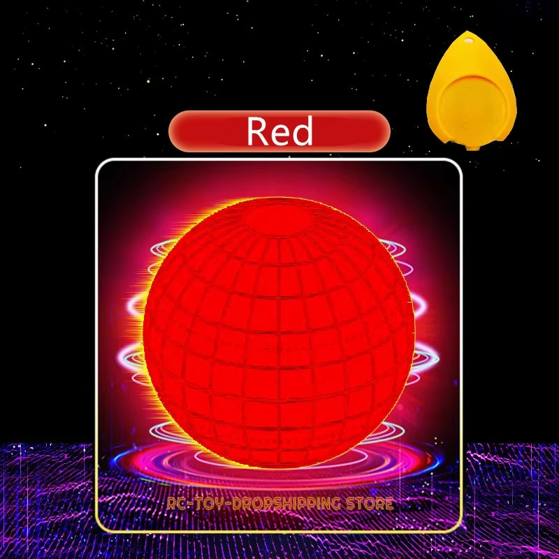 Flying Ball Boomerang Drone Flyorb Magic with LED Lights Gift Hover Ball Fly Nova Orb Flying Spinner Fidget Children Family Toys