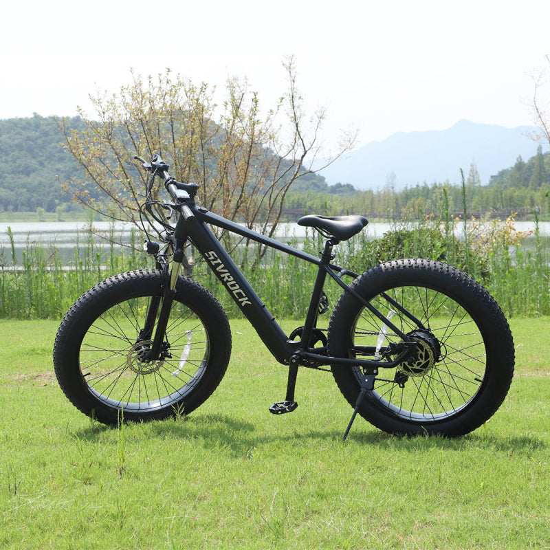 Unleash Adventure with the Professional 1000W Electric Mountain Bike - 26" Fat Tire Ebike for Trail Riding, Commuting, and Excursions