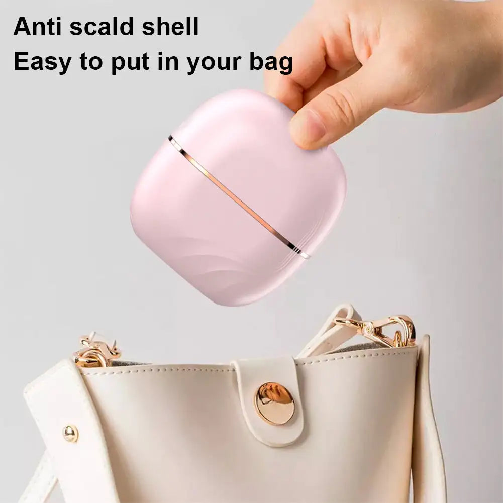 Transform Your Look with the Mini Wireless Hair Straightening Comb - Portable, Multifunctional Hair Care for Effortless Styling!